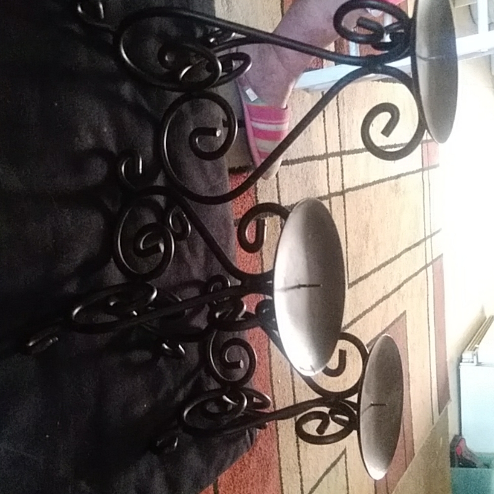 3 pieces candle holders